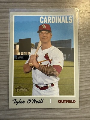 2019 Topps Heritage High Number - Tyler O'Neill #564 - Image 1 of 2