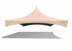 20x20 Replacement Canopy Top Beige Cover For High Peak Tent Event Wedding Party - Picture 1 of 1