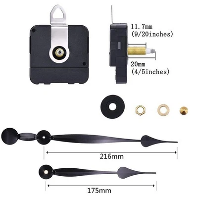 Mécanisme De Mouvement D'horloge Murale à Quartz, Mouvement De Moteur, - Photo 1/4