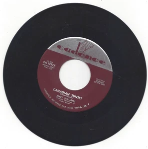 ANDY WILLIAMS, "CANADIAN SUNSET" - Picture 1 of 2