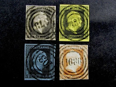 nystamps German States Prussia Stamp # 2-5 Used $98  O31y3540 - Image 1 of 2