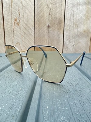 Monturas de gafas Silhouette M 6107 6054 azul dorado 56[]13-130 geométricas Austria Foto 1 de 4