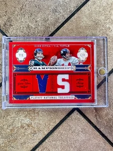 Mike Ditka Y.A. Parche usado juego Tittle 2008 National Treasures Championships/10 - Imagen 1 de 2