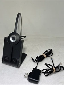 Jabra Pro 920 Mono Wireless Headset Mic W/BASE & AC-ADAPTER - Zdjęcie 1 z 5