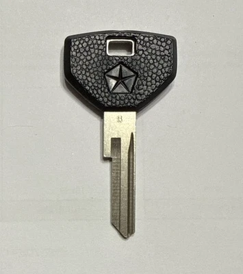 OEM Mopar Key Blank Y153 Keyway Pentastar Logo Chrysler Plymouth Dodge 85-89 - Изображение 1 из 2