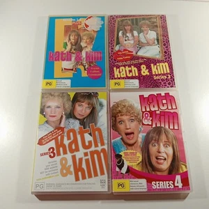 Kath and Kim Series 1-4 DVD Bundle Lot Region 4 PAL Australian Comedy TV Series - Picture 1 of 19