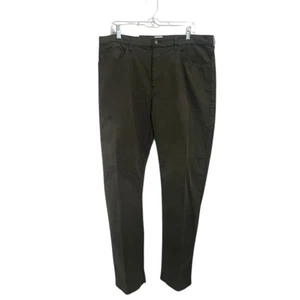 Pantalones Flint & Tender Calce Recto 38X34 Verde Cremallera Botón Nuevos con Etiquetas - Imagen 1 de 5