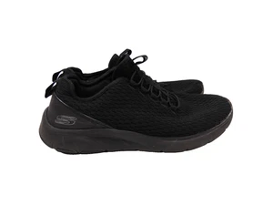 Skechers Black Slip Ins Trainers Laufschuhe | Größe UK 9 / EU 43 - Bild 1 von 10