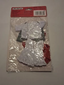 Vintage 1995 Campbell's Kids Ready To Wear Outfits For Dolls Chef Cook - Bild 1 von 2