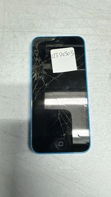 Apple iPhone 5c Blue Verizon Not Turning on Phone for Parts Only - Image 1 of 2