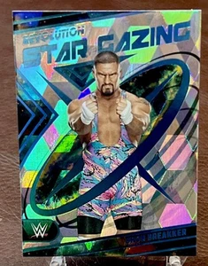 2023 Revolution WWE - BRON BREAKKER *STAR GAZING Cubic Prizm Parallel!* #19/49 - Picture 1 of 2