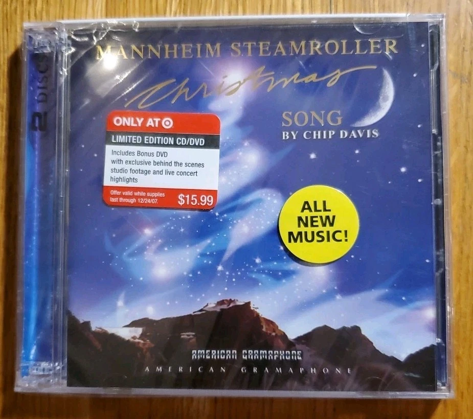 Christmas Song Chip Davis Mannheim Steamroller (CD/DVD, 2007) Target Exclusive - Image 1 of 4