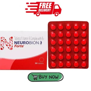 Neuro Forte with Vitamin B complex 120 tablets USA - Picture 1 of 3