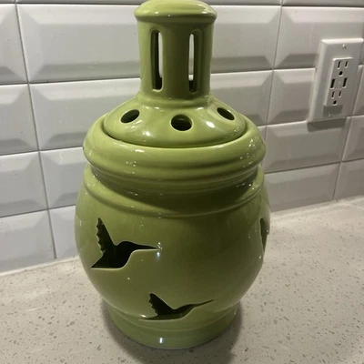 Lg керамический пружинный подсвечник с дымоходом диффузором дизайн колибри - Изображение 1 из 4