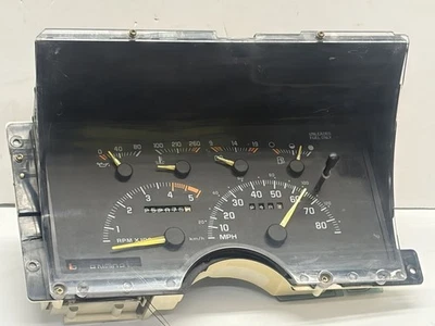 Cuadro de instrumentos velocímetro Sierra Silverado camioneta Chevy GMC C1500 1992-1994 Foto 1 de 4