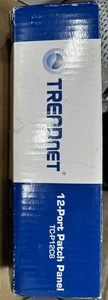 TRENDnet TC-P12C6 12-Port Cat6 Unshielded Patch Panel,  - Picture 1 of 4
