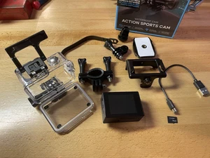 Action Sports Cam with Waterproof Case Smart gear Camera - Picture 1 of 7