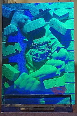 1996 PREMIER EDITION DC COMICS SUPERMAN HOLO Series HOLOGRAM RARE Promo - Image 1 of 2