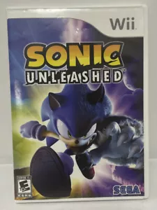 Sonic Unleashed Wii Game With Manual Tested And Working - Picture 1 of 8