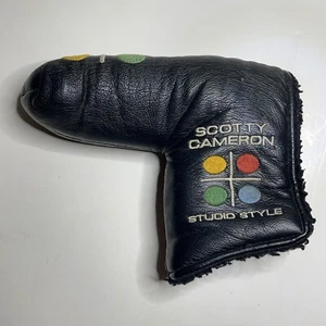 Scotty Cameron Studio Style Titleist Headcover Black Blade Cover - Free Shipping - Picture 1 of 8