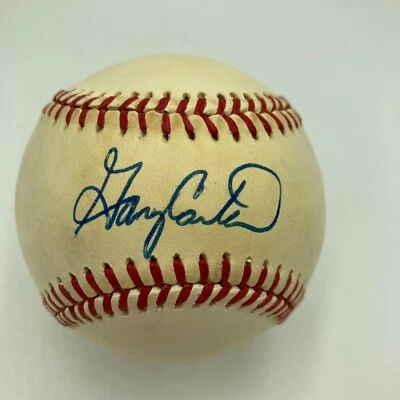 Gary Carter Signed Official National League Baseball JSA COA - Image 1 of 3