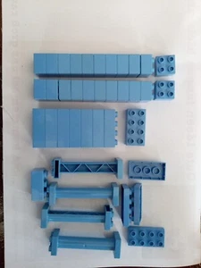LEGO Duplo Konvolut nur hellblau 39 Teile - Bild 1 von 1