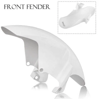 Unpainted White Front Fender For Yamaha YZF R6 2008-2012 2009 10 Injection Mold — 第 1/4 张图片