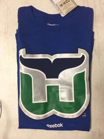 HARTFORD WHALERS NHL Reebok CCM Tee Shirt Size Mens Medium T Shirt NEW with Tags Cover