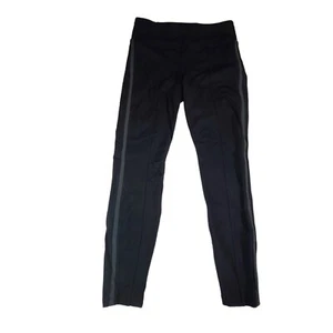 Leggings Athleta para mujer pequeños recortados negros con cremallera bolsillo elástico cintura alta 26x25 - Imagen 1 de 10