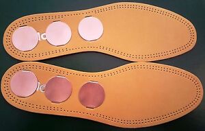 PURE COPPER INSOLES FOR ARTHRITIS & RHEUMATISM UK sizes 3 - 14 