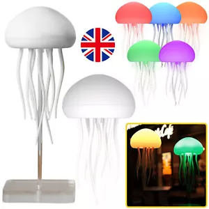 Jellyfish Hanging Light Voice Control Night Lights Cute Bedside Atmosphere Lamp - Picture 1 of 22