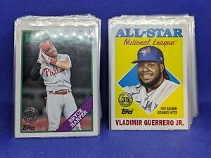 2023 Topps Baseball 35th ANNIVERSARY 1988 TOPPS -- COMPLETE YOUR SET -- YOU PICK