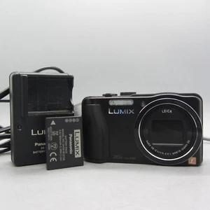 Panasonic Digital Camera Lumix DMC-TZ35 16.1MP Black Tested - Picture 1 of 8