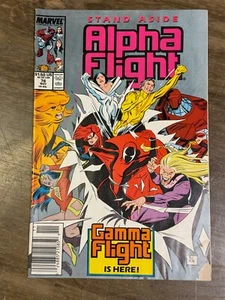 Alpha Flight 76, 1989, Newstand Edition! - Picture 1 of 2