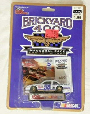 BRICK YARD 400 1994 CARRERA INAUGURAL 1/64 DIE CAST CAR RACING CHAMPIONS ☆ NUEVO ☆ Foto 1 de 4