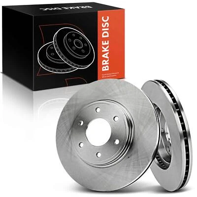 2x Disc Brake Rotors for Chevrolet Trailblazer 2006-2009 Saab 9-7x 08-09 Front - Image 1 of 4