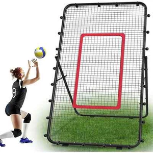 Verstellbares 7x4ft Volleyballnetz-Multisport Rebounder für Lacrosse/Fußball/Tennis - Bild 1 von 11
