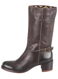 La Martina Polo Damen Leder Schuhe Stiefel Leather Boots Größe EU 37 UK 4 US 6 - Picture 1 of 8