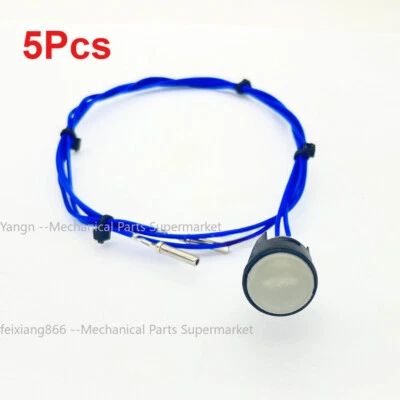 5Pcs Joystick Button (Grey 2 line) 635-8205 For CAT320GC/323/326/330/336/345GC - Image 1 of 2