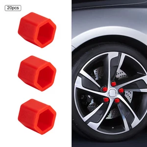 Car Wheel Nut Caps Screw Cover Wheel Screw Cover Bolt Rims Exterior Protection - Picture 1 of 17