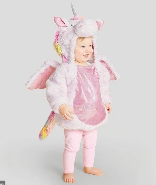 Hyde and EEK Infant Baby Pullover Unicorn Halloween Costume 12-18 Months Cute