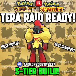 ✨ SHINY ARMAROUGE ✨ TERA RAID & BATTLE READY ✨Pokemon Scarlet and Violet - Picture 1 of 1