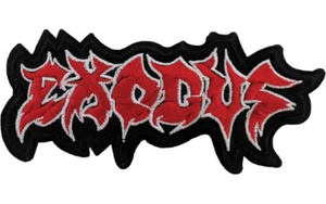 Patch Exodus, toppa Exodus ricamata ferro su ferro, toppa logo Exodus - Foto 1 di 1