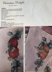 Vintage Christmas Pattern Packet: Christmas Delight by Donna Bryant Waterson - Picture 1 of 3