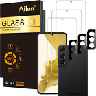 Glass Screen Protector for Galaxy S22+/S22 plus 5G 6.6 Inch Display 3Pack + 3Pac