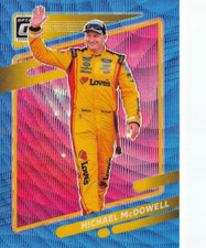  2022 Donruss Optic Carolina Blue Wave #30 Michael McDowell	p2s-30674