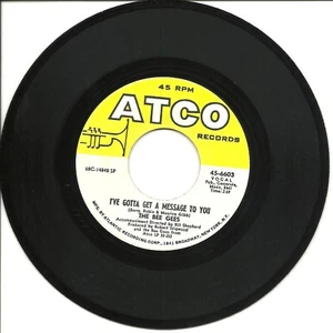 The Bee Gees-I've Gotta Get A Message To You-45 RPM-7"-single-pop-vinyl-record - Picture 1 of 2