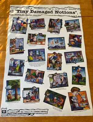 Pequenas noções de danos pôster grande coleção faculdade decoração de parede sala, tamanho 24x36 - Imagem 1 de 4