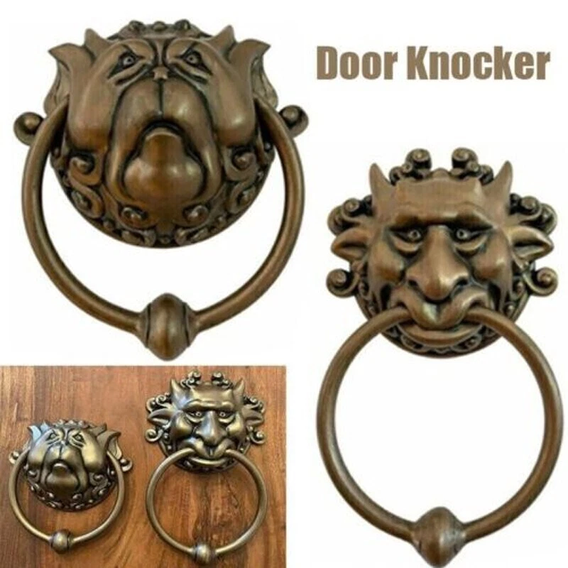 Labyrinth Vintage Resin Printed Knockers Wall Front Door Animal Hanging Ornament - image 1 of 4