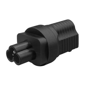 Adaptador de corriente alterna IEC320 C6 a NEMA 5-15R,IEC320 C6 3 PINES macho a NEMA 3 H - Imagen 1 de 6